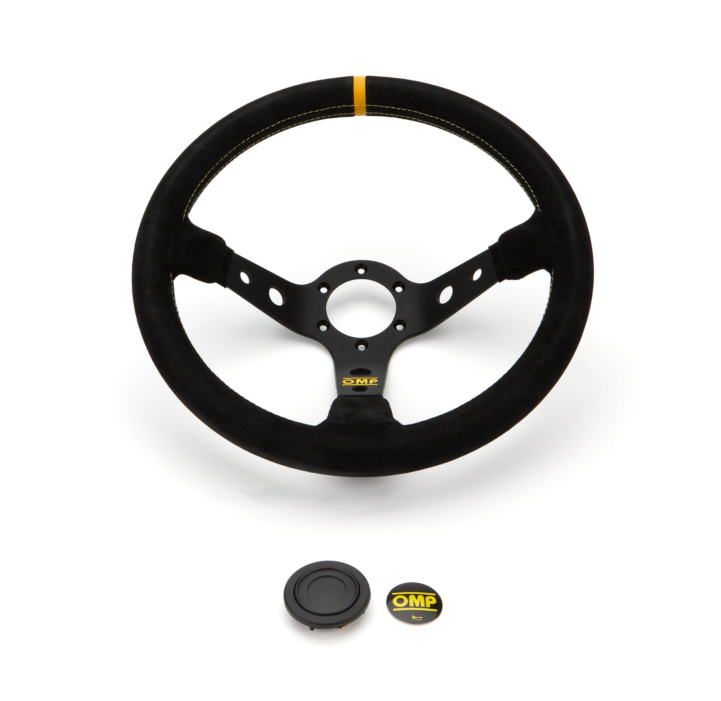 OMP Racing Corsica 330 Steering Wheel Dished Black