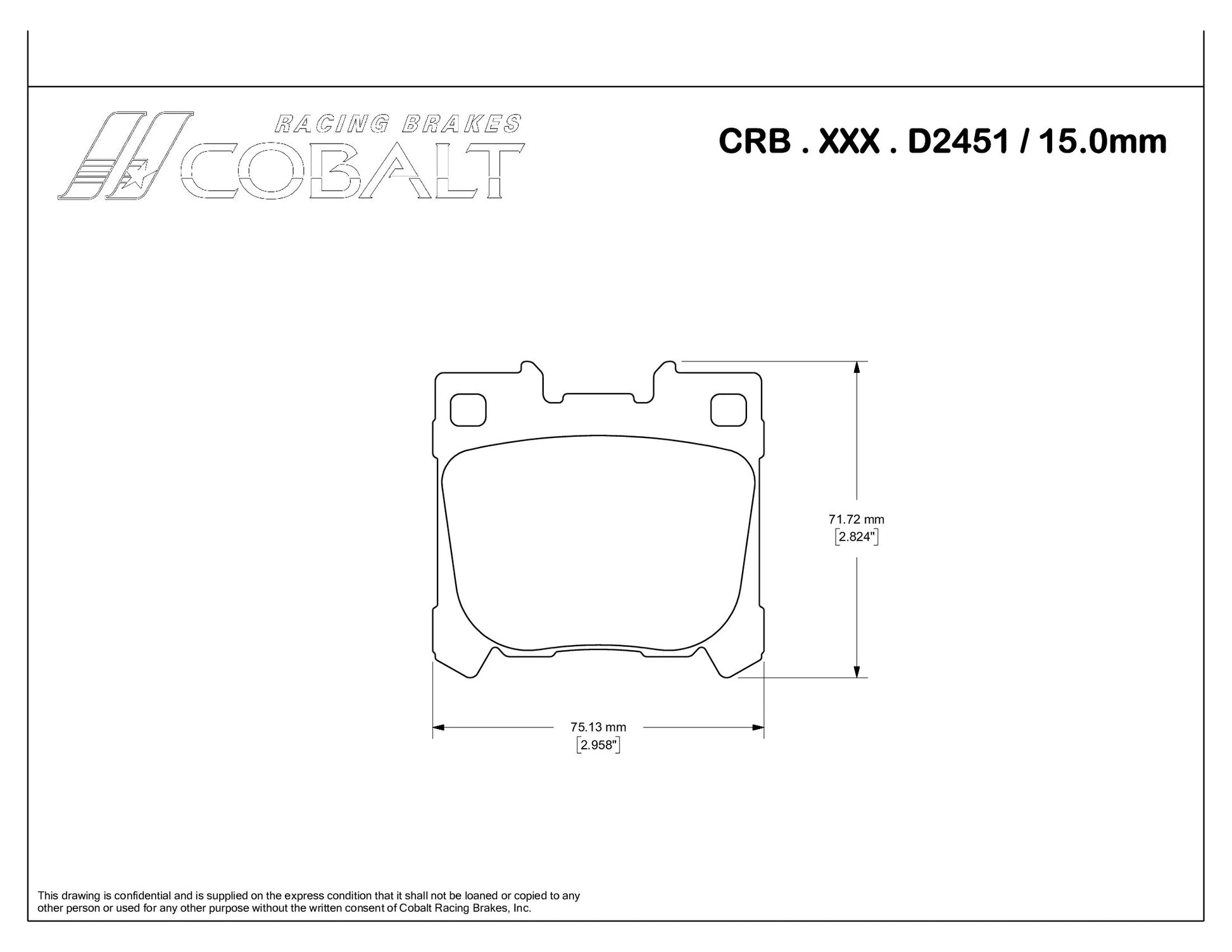 CRB.XRx.D2451/15.0mm