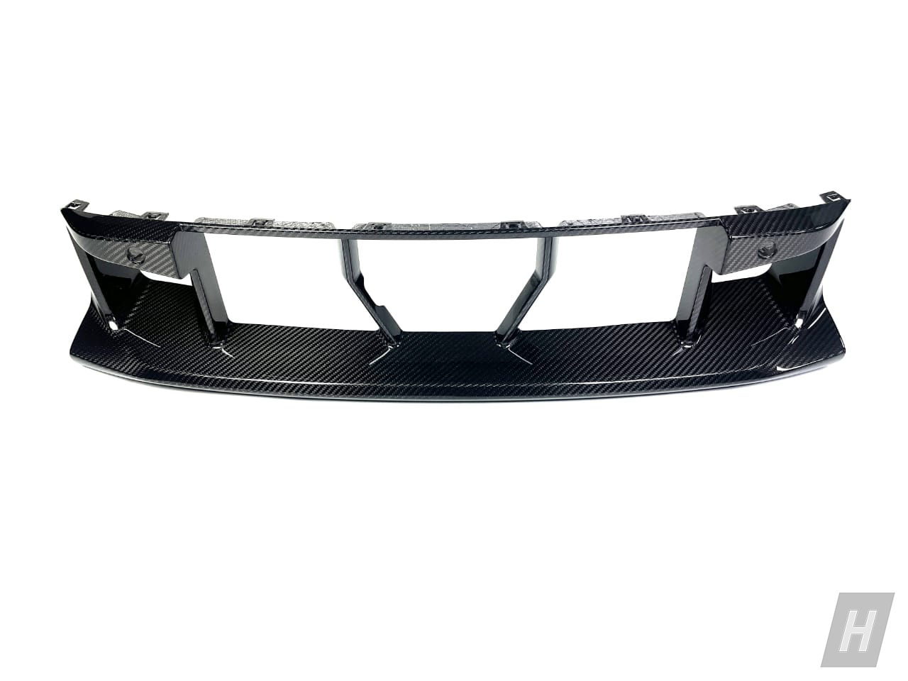 Horizon Motorsport S Style Dry Carbon Fiber Lower Front Bumper Grill BMW G87 M2 S58