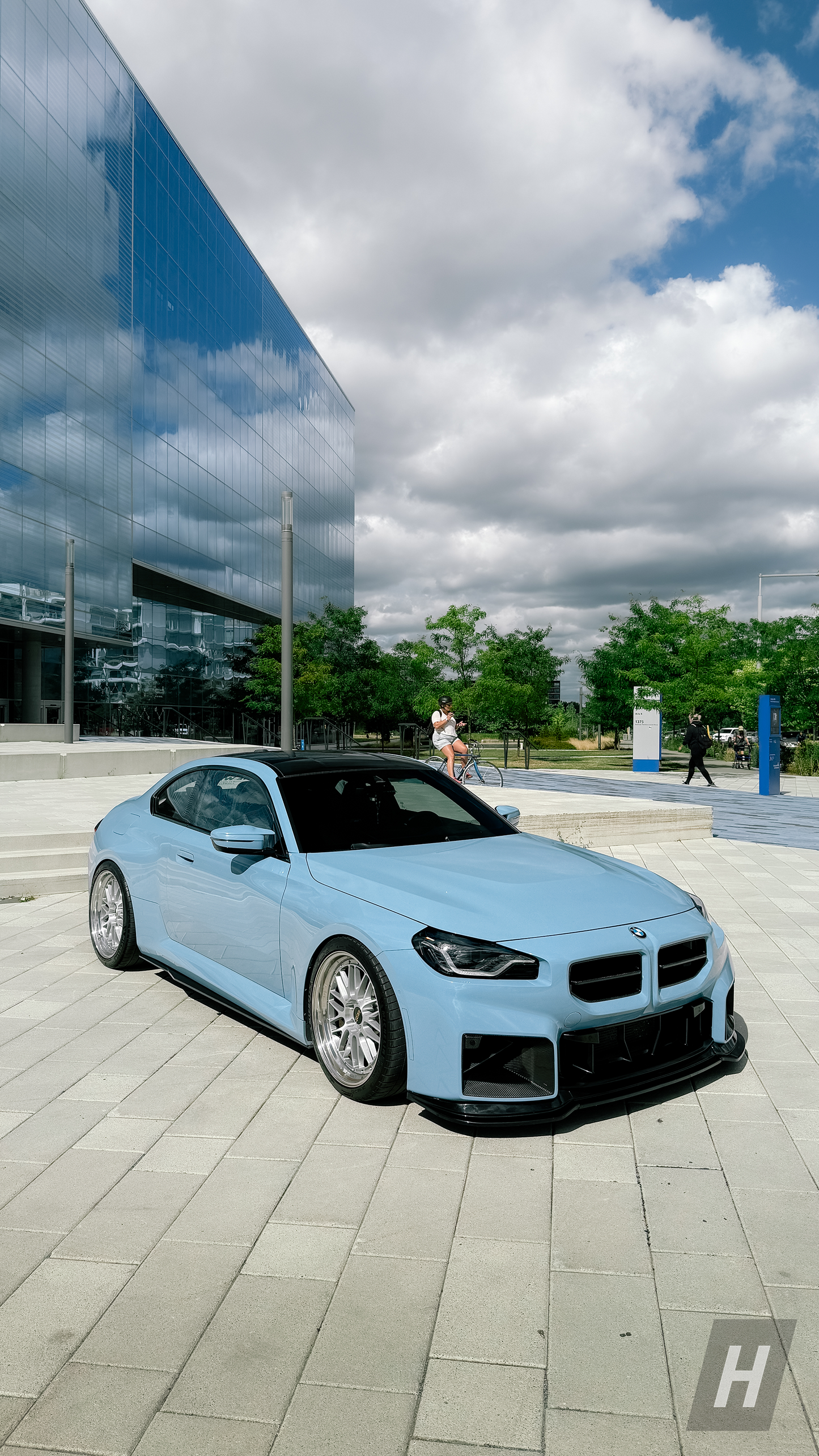 Horizon Motorsport VR1 Dry Carbon Fiber Front Grill BMW G87 M2