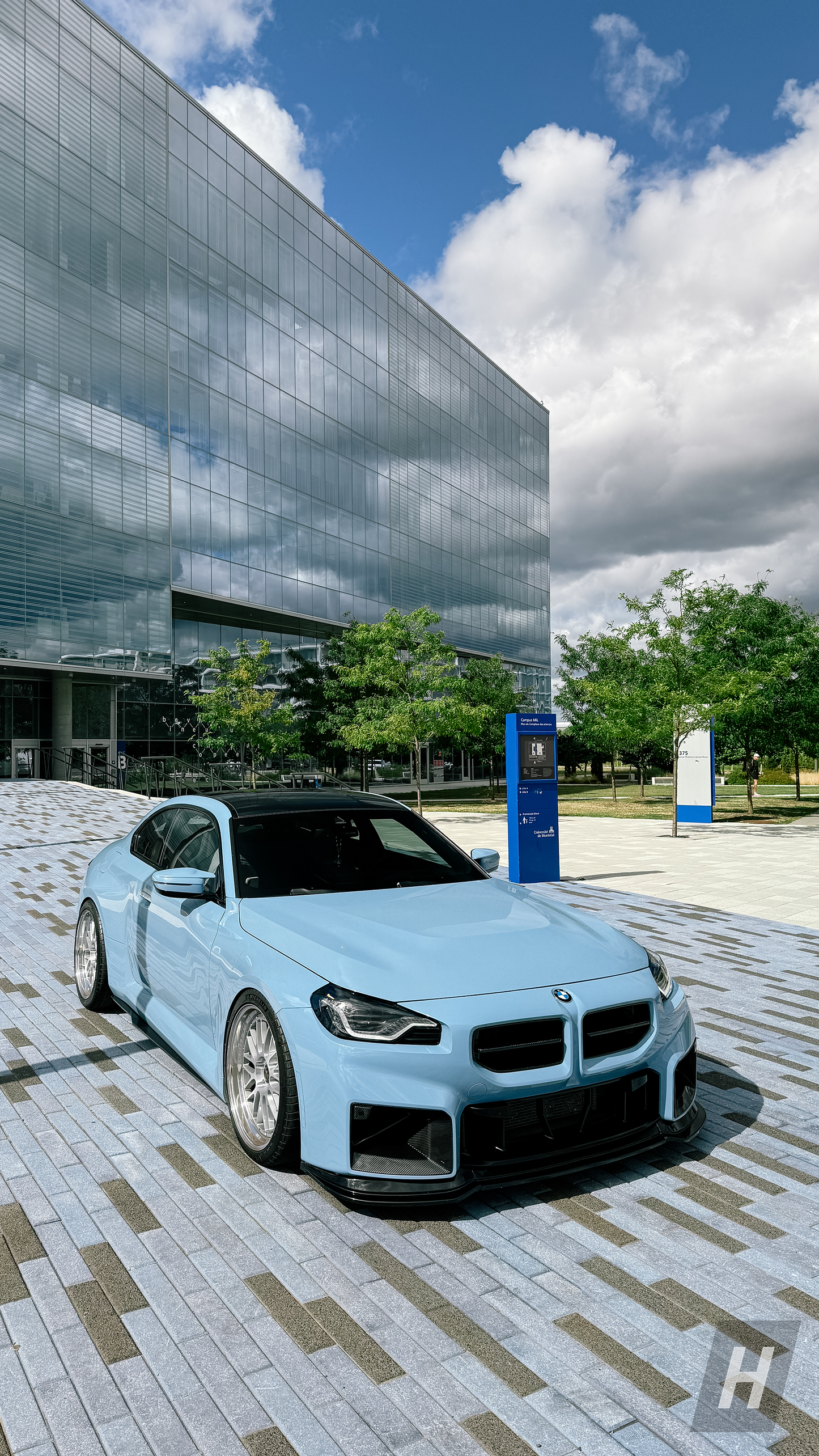 Horizon Motorsport VR1 Dry Carbon Fiber Front Grill BMW G87 M2