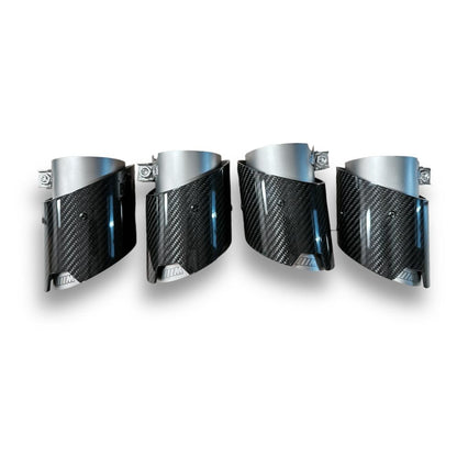 Palenon Performance BMW G80 M3, G82/G83 M4 Carbon Fiber Exhaust Tips