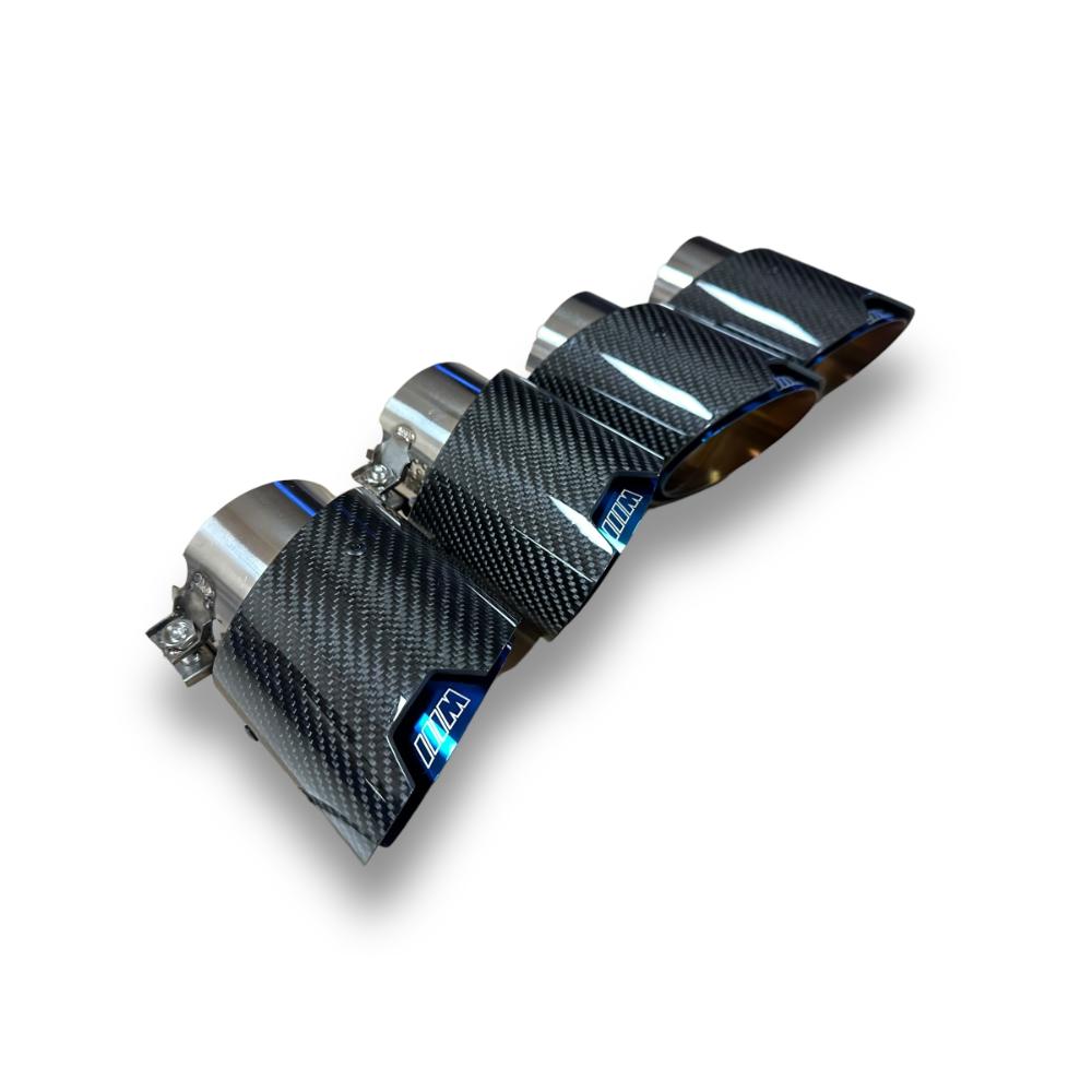 Palenon Performance BMW G80 M3, G82/G83 M4 Carbon Fiber Exhaust Tips
