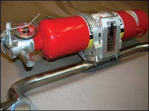 R-9520 Quick Release Fire Extinguisher Mount