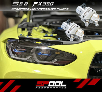 Spool Performance FX-350 Upgraded High Pressure Fuel Pumps BMW M2/M3/M4/X3M/X4M G80/G82/G87/F97/F98 S58