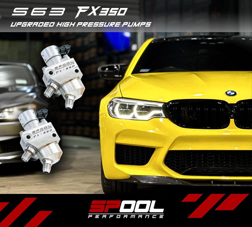 Spool Performance FX-350 Upgraded High Pressure Fuel Pumps BMW M5/M8/X5M/X6M F90/F92/F95 S63