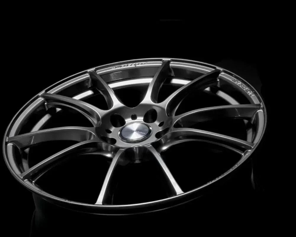 WedsSport SA-25R Wheel 18x8.5 5x100 45mm Platinum Silver Black