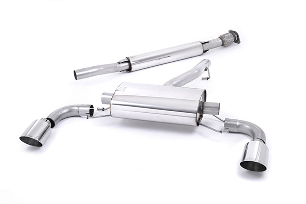 Milltek Resonated Catback Exhaust Scion FRS / Toyota GT86/GR86 / Subaru BRZ FA20