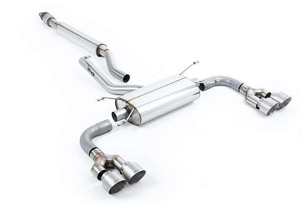 Milltek Catback Exhaust TRD Diffuser Toyota GR86