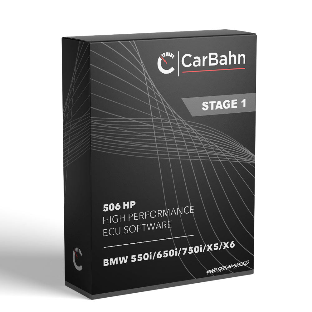 CarBahn 506 HP Stage 1 ECU Software | BMW 550i/650i/750i/X5/X6 F10 F12 F15 F16 N63