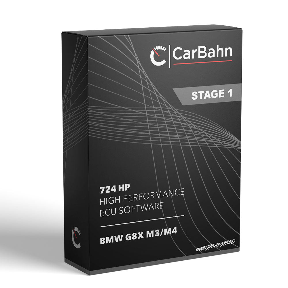 CarBahn 724 HP Stage 1 ECU Software | BMW M3/M4 G80 G82 G83 S58