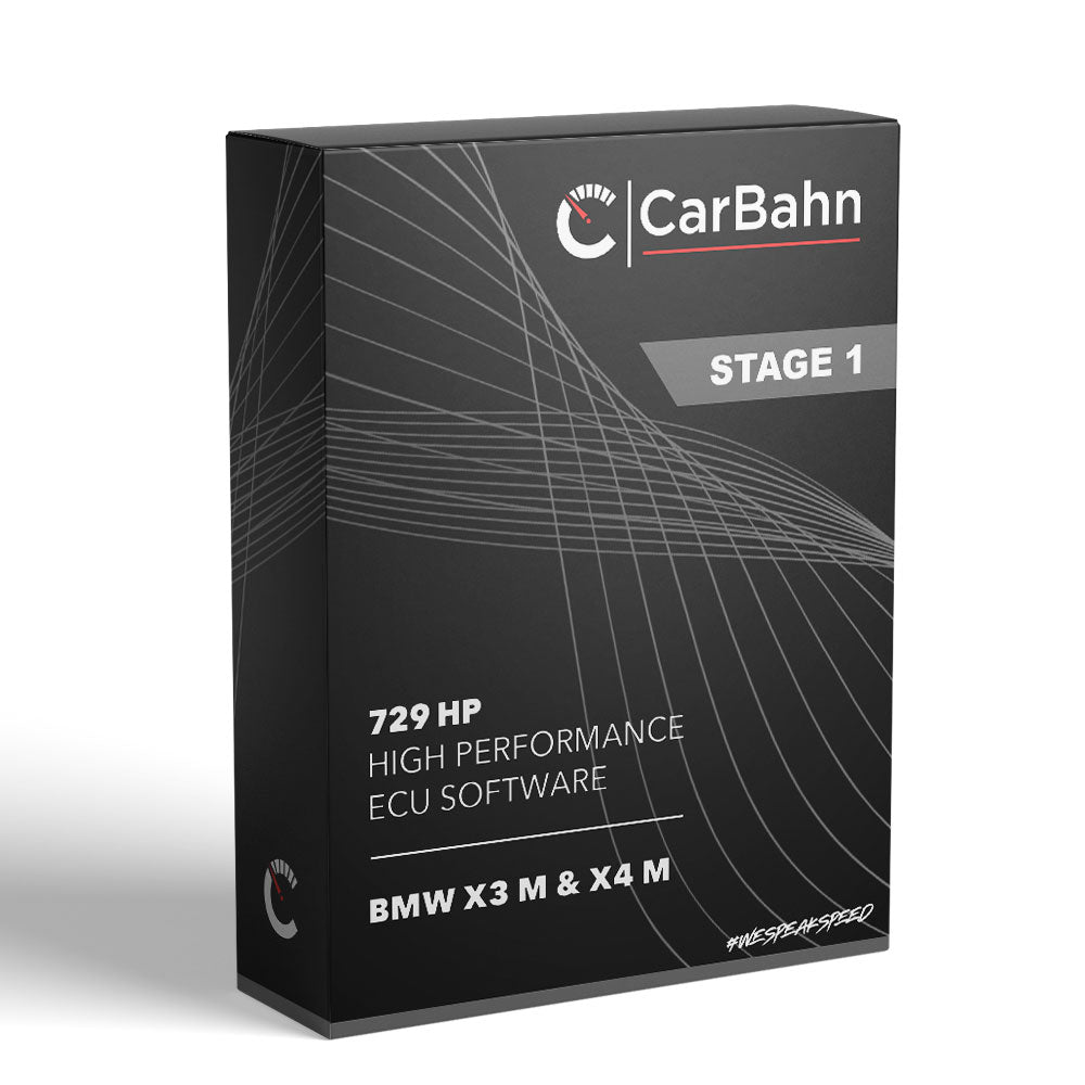 CarBahn 729 HP Stage 1 ECU Software | BMW X3M/X4M F97 F98