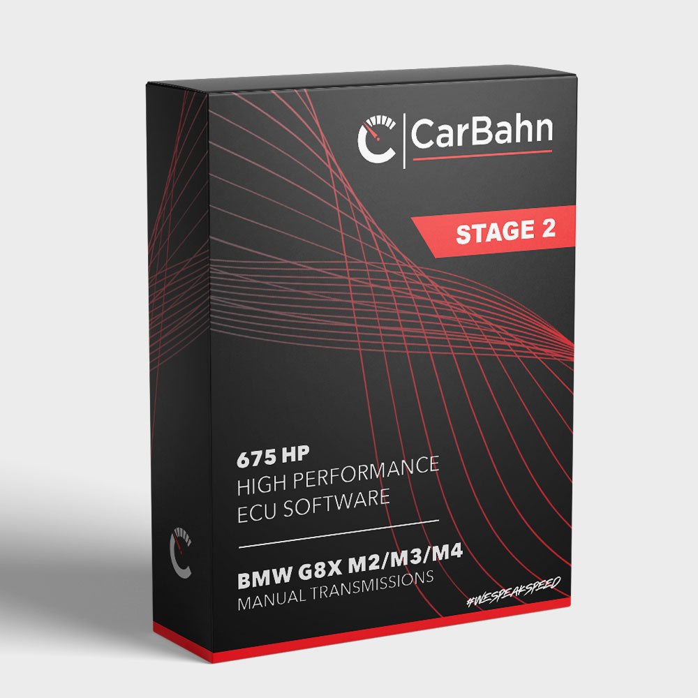 CarBahn 675 HP Stage 2 ECU Software | BMW M2/M3/M4 Manual Transmissions G80 G82 G83 G87