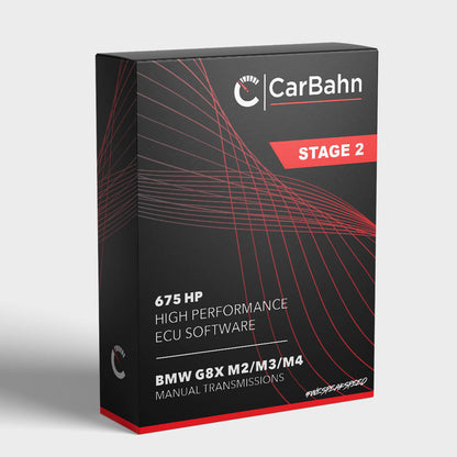 CarBahn 675 HP Stage 2 ECU Software | BMW M2/M3/M4 Manual Transmissions G80 G82 G83 G87