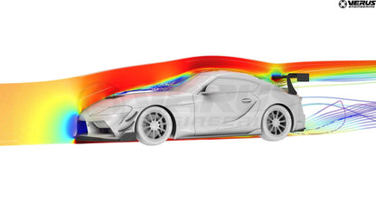 Verus Engineering Swan Neck UCW Rear Wing Kit - Mk5 Toyota Supra
