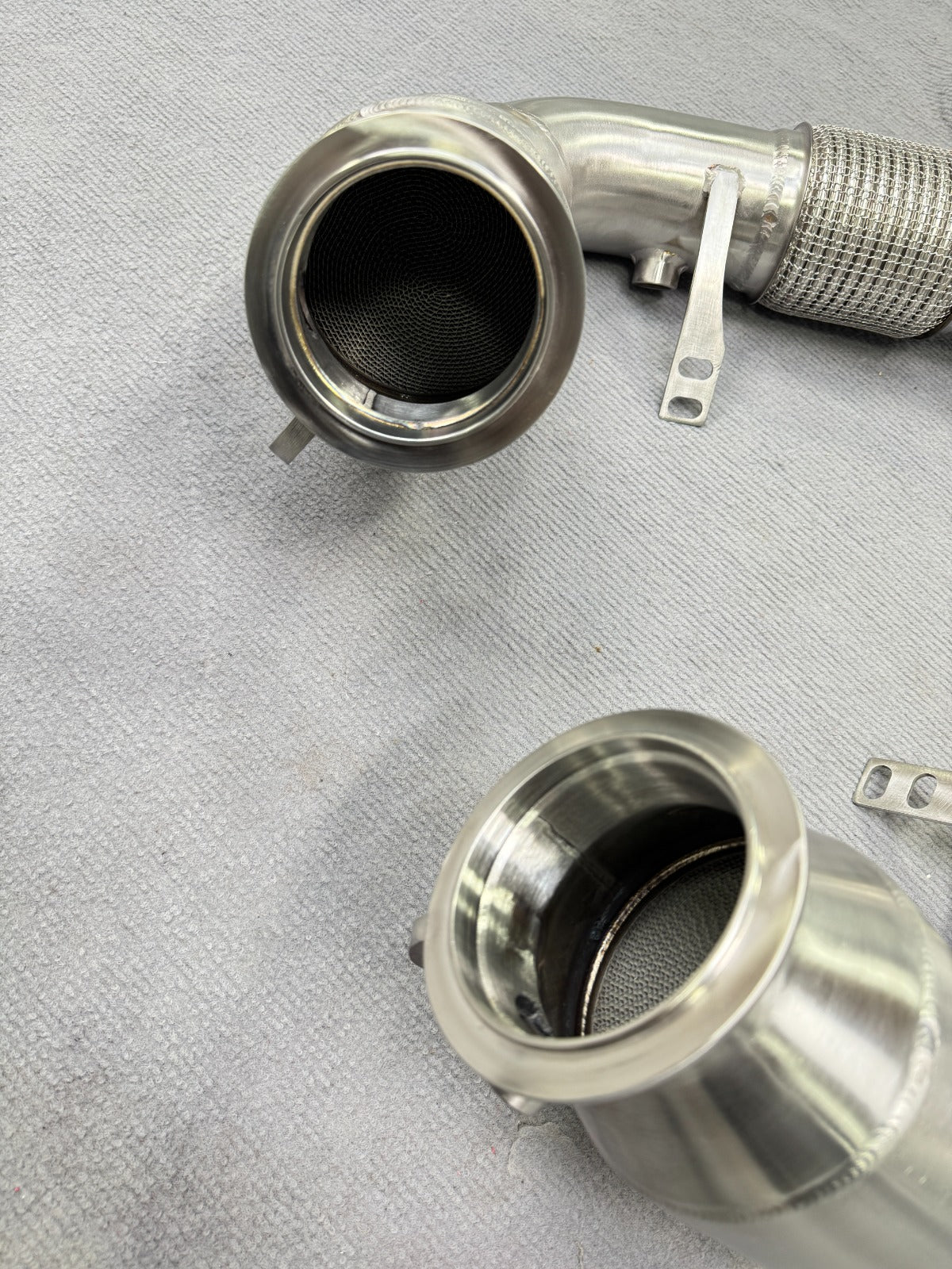 TCM Catted Downpipes S68 BMW M5 G90 G99 Primary Secondary