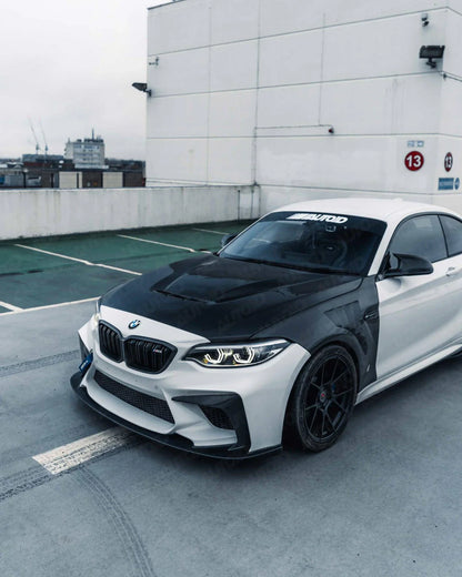 TRE Pre-Preg Carbon Fiber Hood BMW M2 F87, 2 Series F22, 1 Series F20