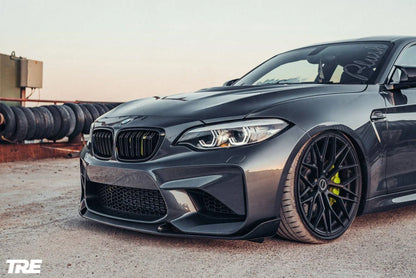 TRE Pre-Preg Carbon Fiber Front Splitter BMW M2 F87 N55 (2015-2018)