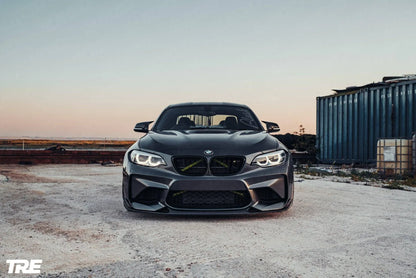 TRE Pre-Preg Carbon Fiber Front Splitter BMW M2 F87 N55 (2015-2018)