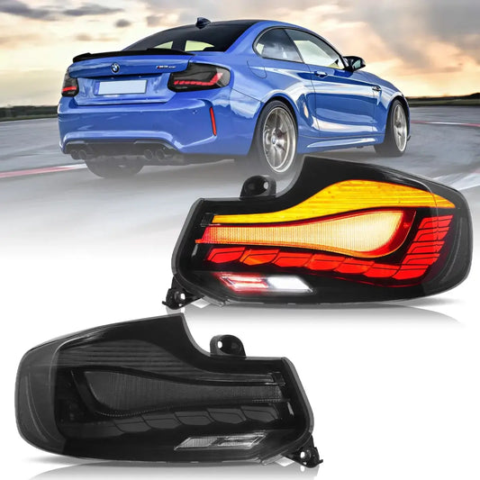 Vland OLED Tail Lights With Dynamic Welcome Lighting (GTS Style) BMW 2 Series  F22/F23/M2/F87