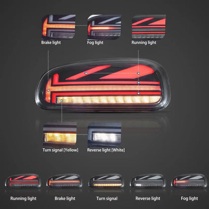 Vland Tail lights With Full LED Dynamic Welcome Lighting MINI Cooper Clubman F54 LCL F54 F54N