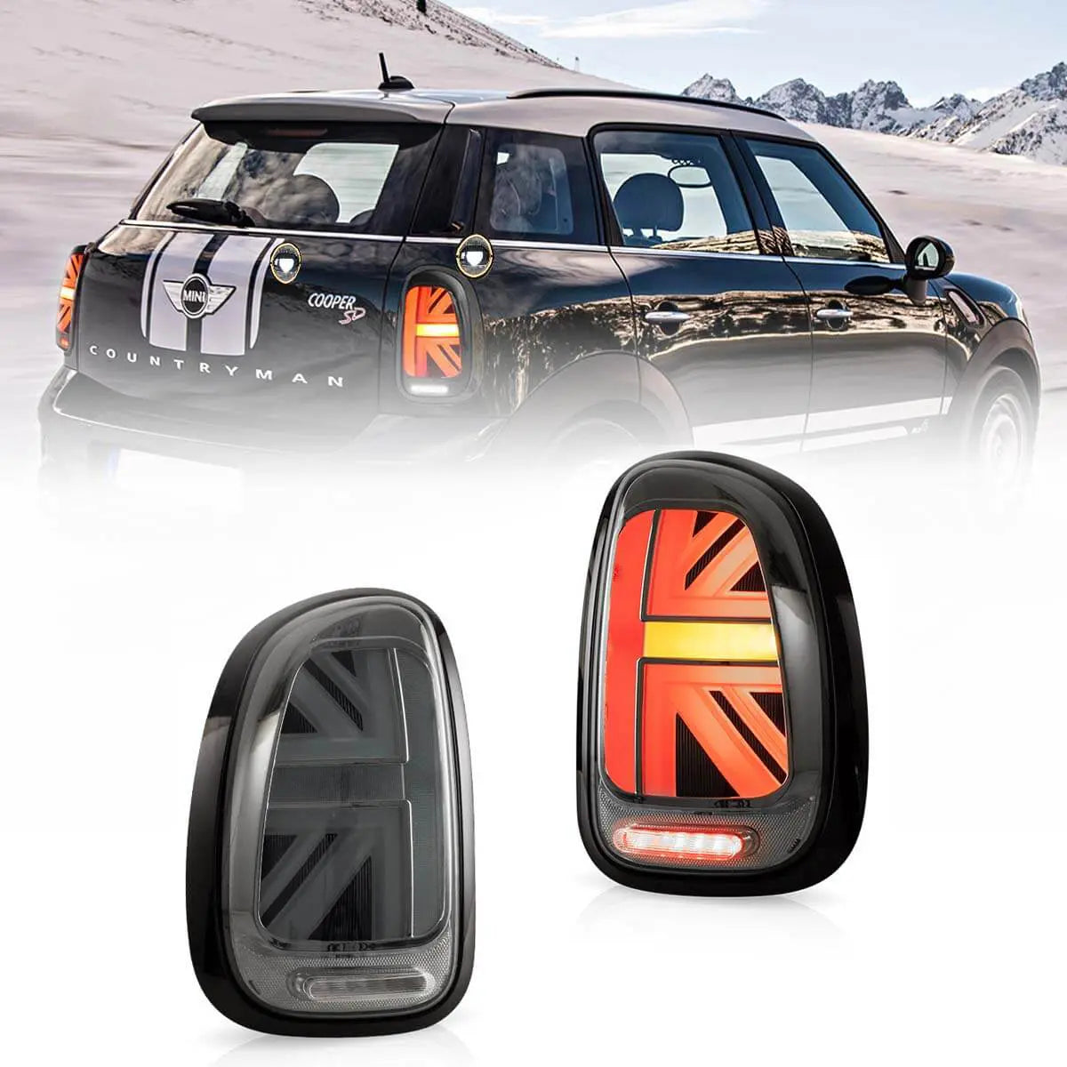 Vland LED Tail Lights With Dynamic Welcome Lighting Mini Cooper Countryman R60