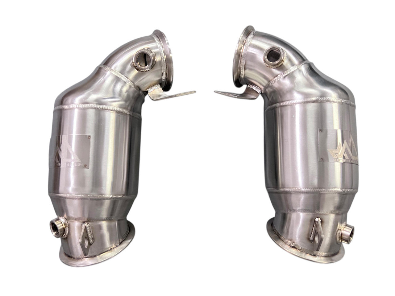 MAD Catted Downpipes Primary S63R BMW M5 & M8 F90 F91 F92 F93 No CEL Guarantee