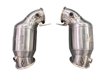 MAD Catted Downpipes Primary S63R BMW M5 & M8 F90 F91 F92 F93 No CEL Guarantee