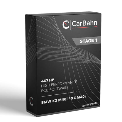 CarBahn 447 HP Stage 1 ECU Software | BMW X3 M40i / X4 M40i G01