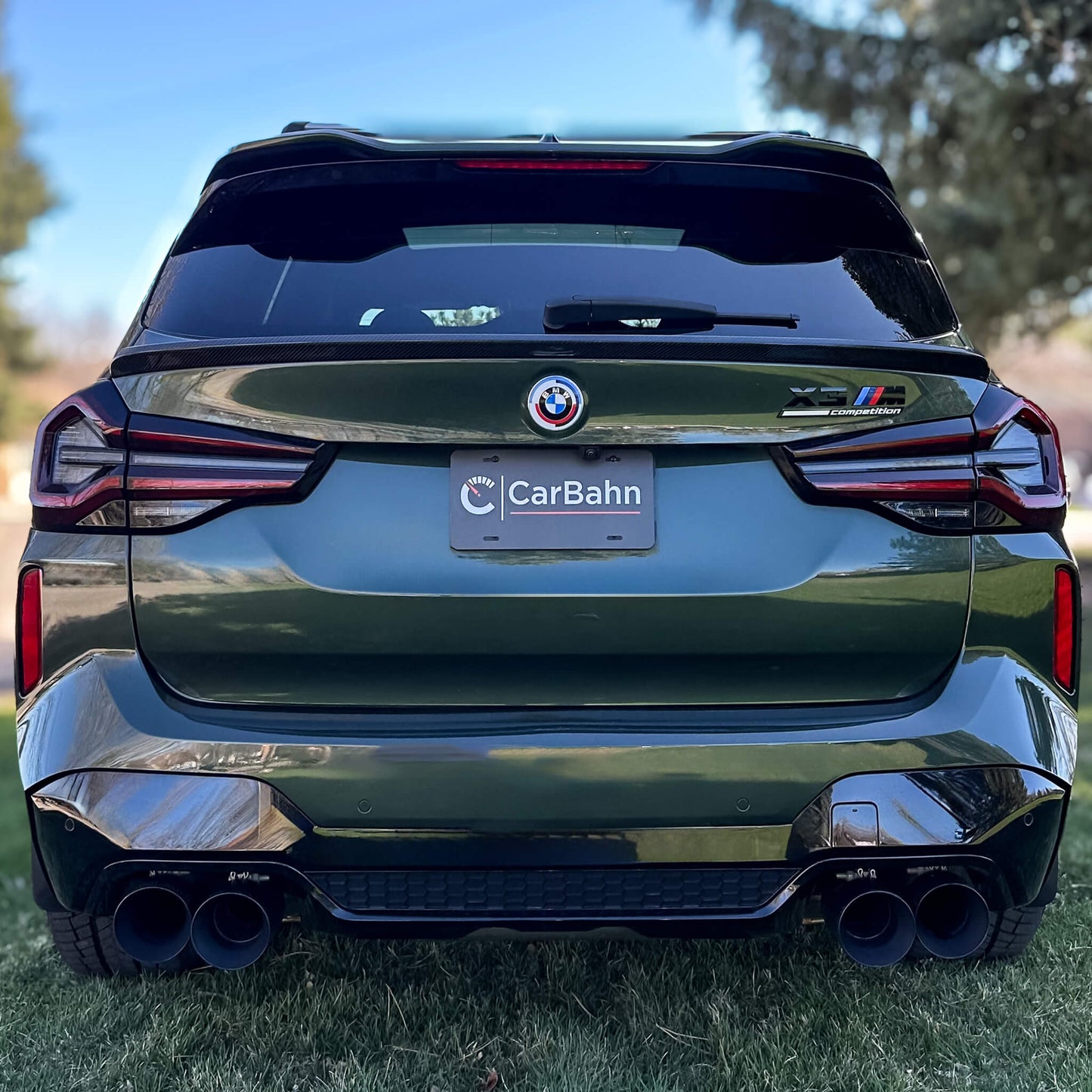CarBahn Carbon Fiber Rear Spoiler | BMW F97 X3M