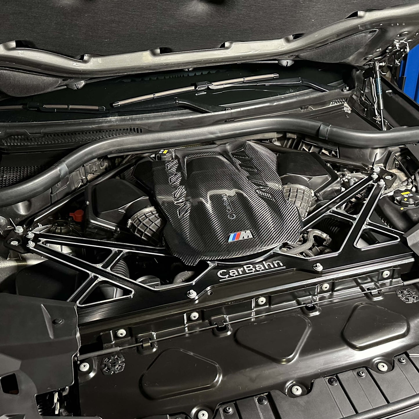 CarBahn Billet Aluminum Strut Brace | BMW X5M/X6M/XM F95 F96 G09