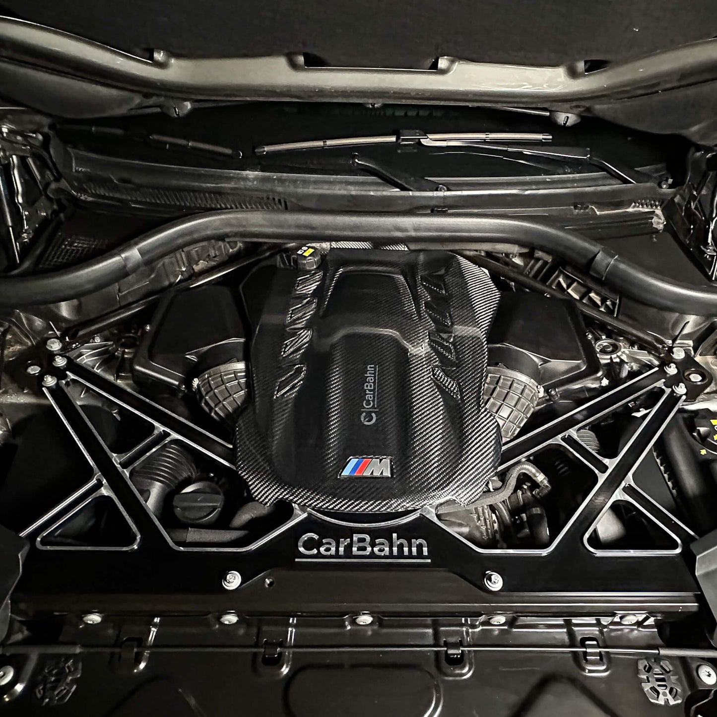 CarBahn Billet Aluminum Strut Brace | BMW X5M/X6M/XM F95 F96 G09
