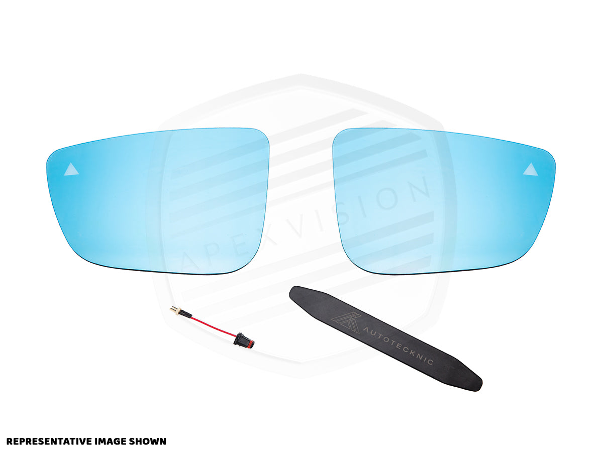 ApexVision Blue Tinted Side View Mirror Glass Set - E63 M6