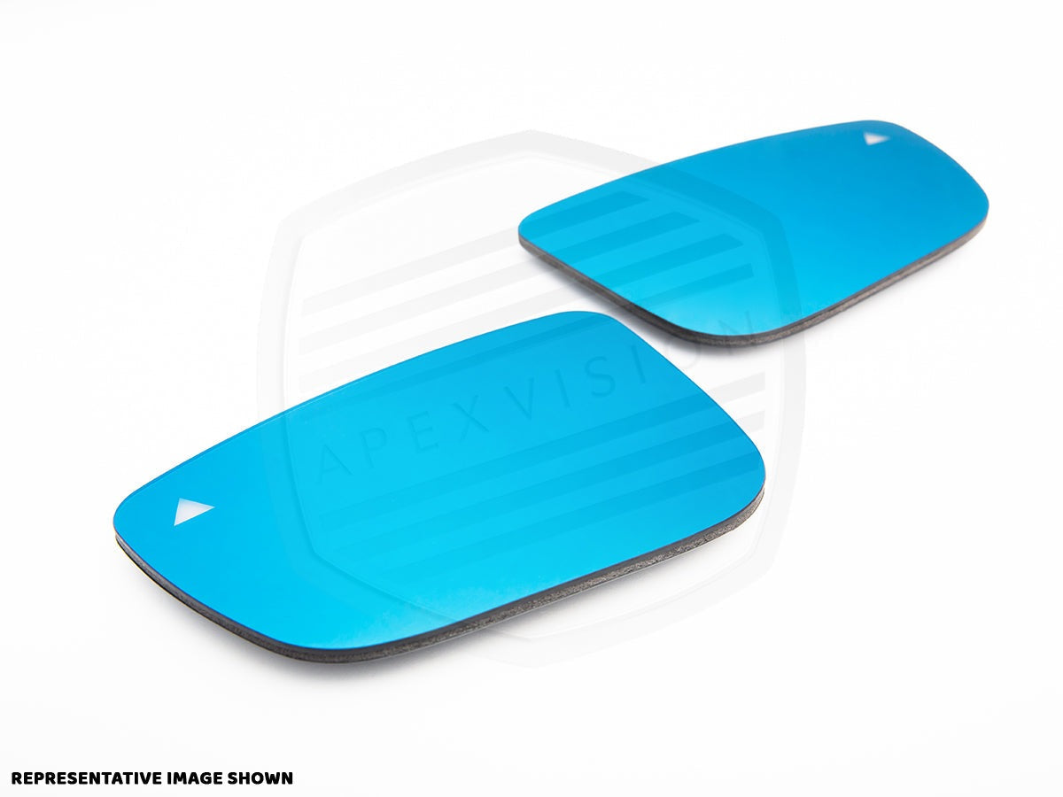 ApexVision Blue Tinted Side View Mirror Glass Set - E63 M6