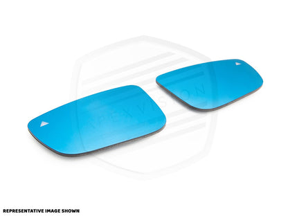 ApexVision Blue Tinted Side View Mirror Glass Set - E63 M6