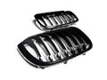 AutoTecknic Gloss Black Front Grille Set - G01 X3 | G02 X4 Pre-LCI