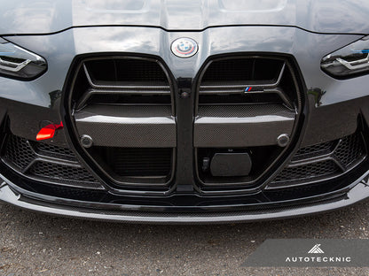AutoTecknic Dry Carbon Corsa Front Bumper Lower Vent Set - G80 M3 | G82/ G83 M4