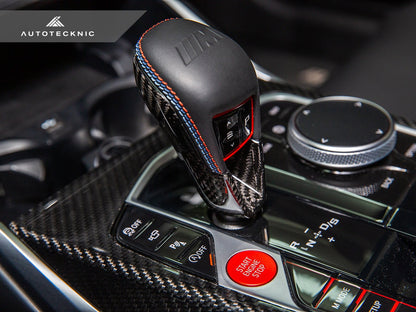 AutoTecknic Dry Carbon Gear Selector Cover BMW G87 M2
