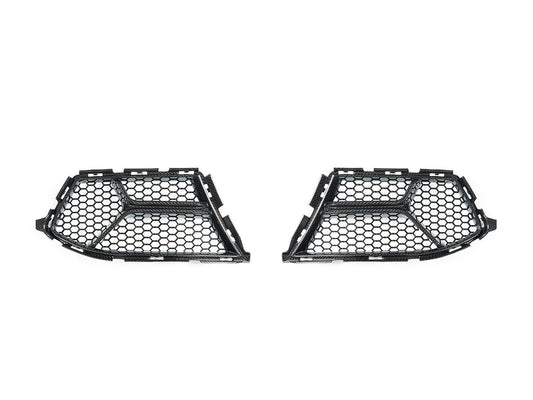 AutoTecknic Dry Carbon Corsa Front Bumper Lower Vent Set - G80 M3 | G82/ G83 M4
