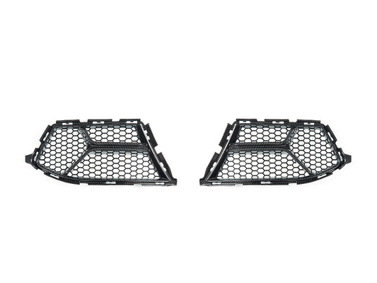 AutoTecknic Dry Carbon Corsa Front Bumper Lower Vent Set - G80 M3 | G82/ G83 M4