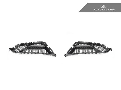 AutoTecknic Dry Carbon Corsa Front Bumper Lower Vent Set - G80 M3 | G82/ G83 M4
