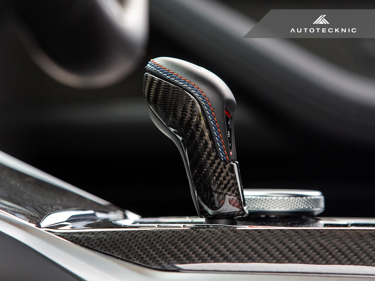 AutoTecknic Dry Carbon Gear Selector Cover BMW G87 M2