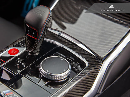 AutoTecknic Dry Carbon Gear Selector Cover BMW G87 M2