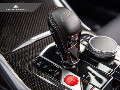 AutoTecknic Dry Carbon Gear Selector Cover BMW G87 M2