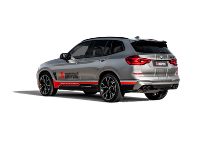 Akrapovic 19-20 BMW X3 M/X4 M (F97/F98) Slip-On Line (Titanium) (Req. Tips)