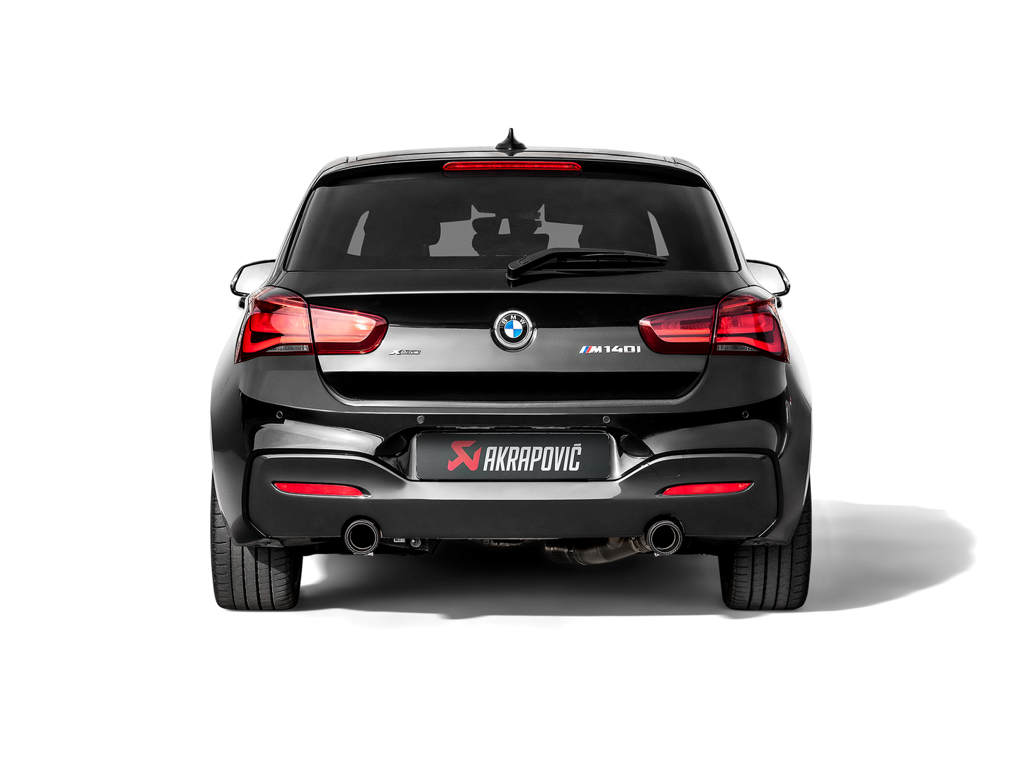 Akrapovic 2018+ BMW M140i (F20/F21) w/OPF/GPF Slip-On line (Titanium)