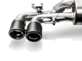 Akrapovic 18+ BMW M5 (F90) Evolution Tail Pipe Set (Carbon) w/ Red/White Logo