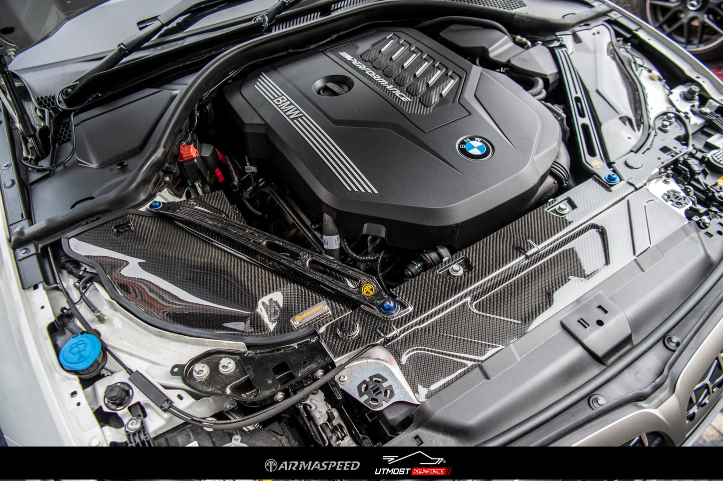 ARMASPEED Carbon Fiber Radiator Covers BMW M340i M440i M240i G20/G22/G42 B58