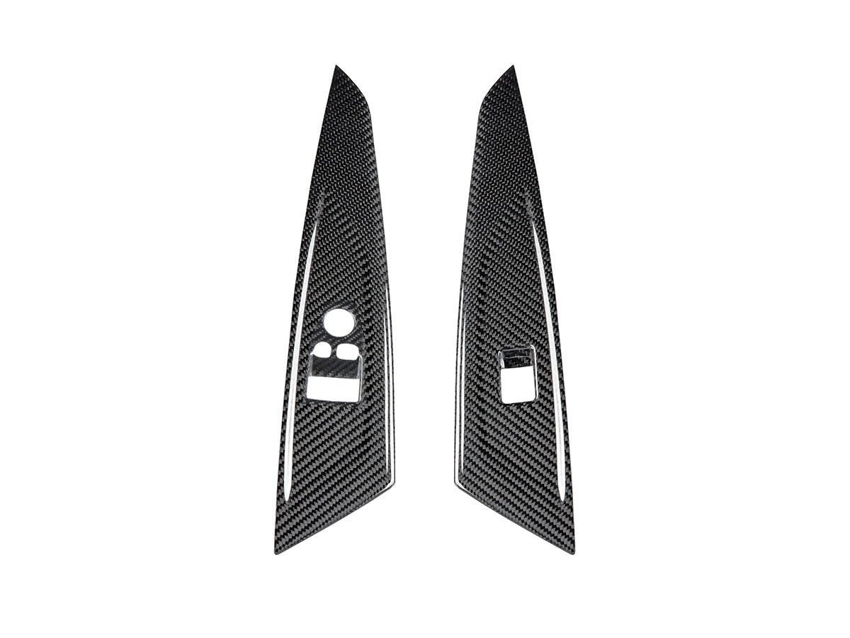 AutoTecknic Dry Carbon Window Switch Panel Trim Set - G82 M4