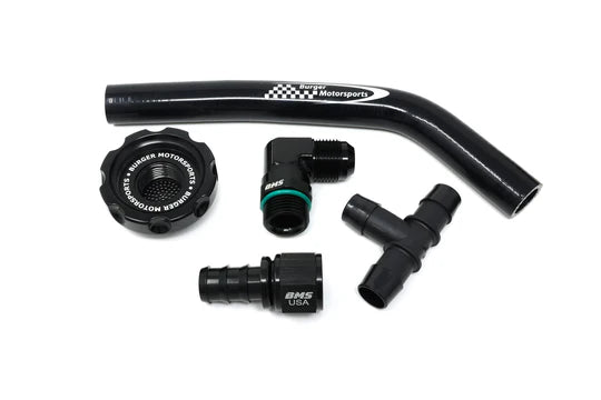 BMS Oil Filler Cap Dual Vent Connection Kit G Chassis BMW B58 M240 M340 M440 Supra